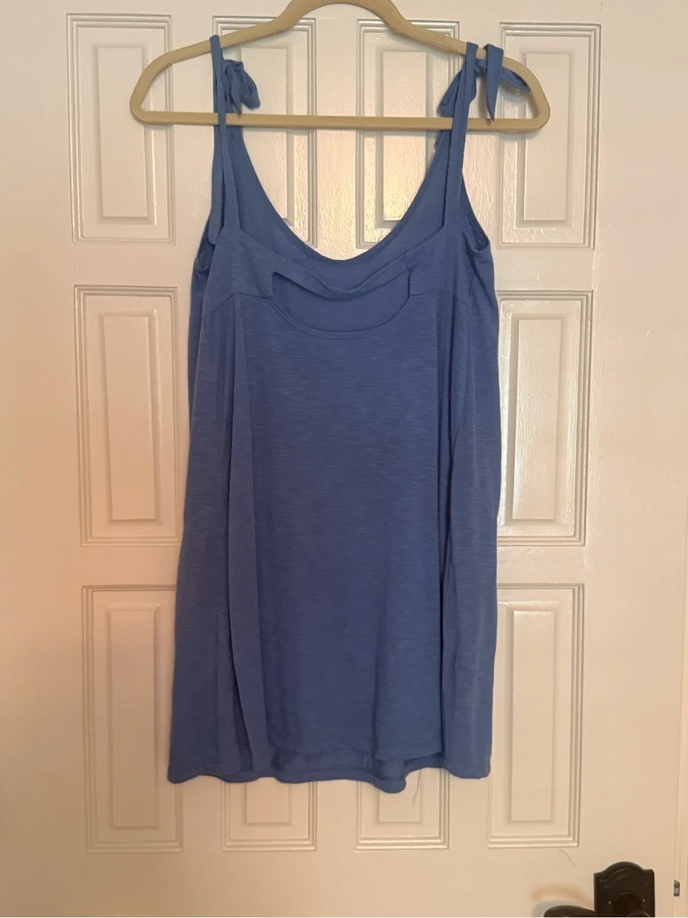 Becca Blue Tie-Shoulder cover up
